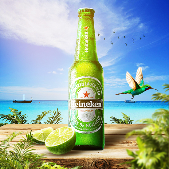 Heineken ad design