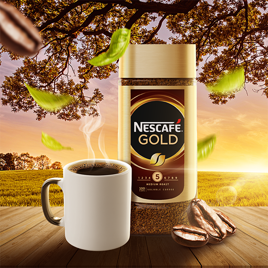 Nescafe photo manipulation ad