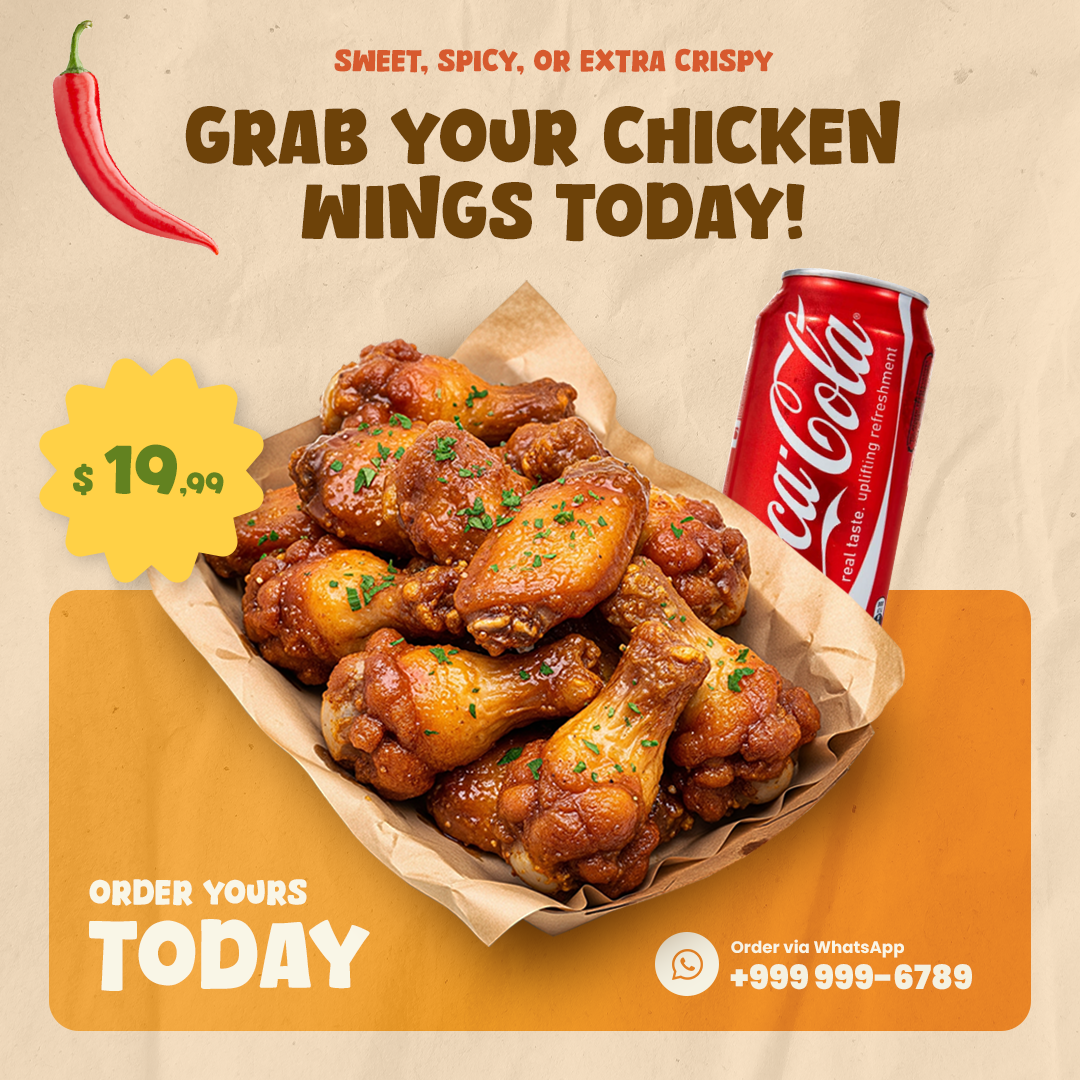 Crispy chicken wings post